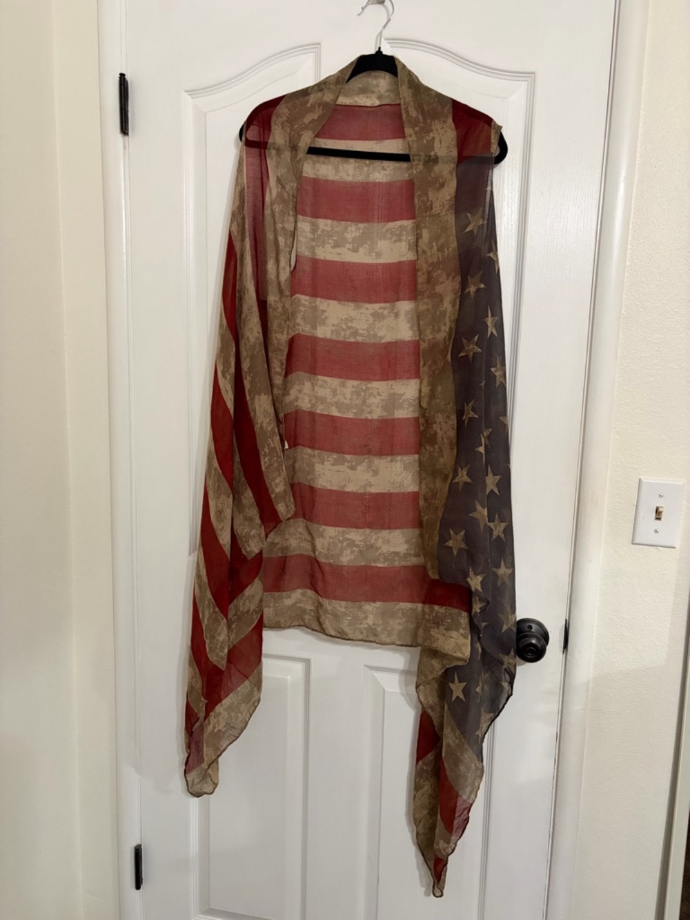 Patriotic Kimono Vest